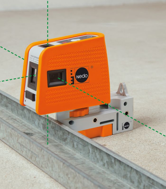 Лазерний точковий нівелір NEDO X-Liner 5P green 460879
