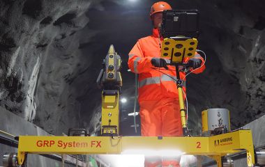 Topcon та Amberg Technologies запускають інтегровані рішення для залізниць та тунелів