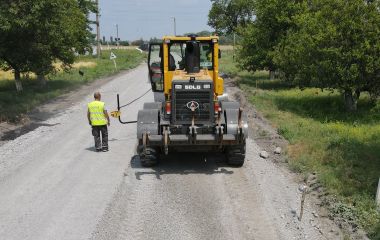 2D cистема нівелювання TOPCON System 5 на автогрейдері SDLG G9190