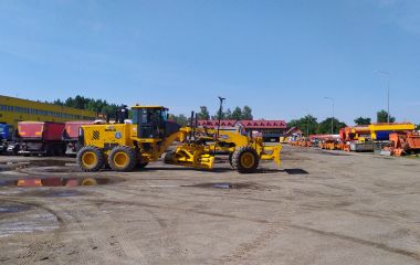 3D система нівелювання TOPCON TWIN GPS на грейдері SDLG G9165F