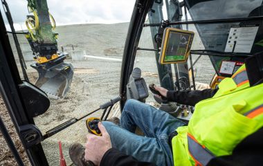 Автоматична система контролю TOPCON 3D X53x для екскаваторів