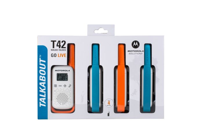 Комплект радіостанцій Motorola Talkabout T42 Quad Pack