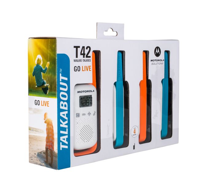 Комплект радіостанцій Motorola Talkabout T42 Quad Pack