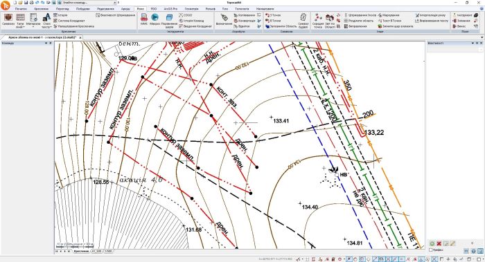 Topocad пакет Земляні роботи