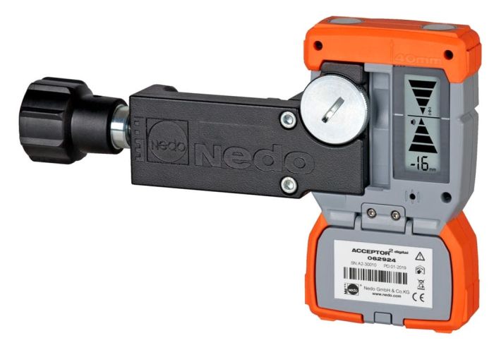 Лазерний приймач NEDO ACCEPTOR 2 digital 430338 Лазерний приймач NEDO ACCEPTOR 2 digital 430338