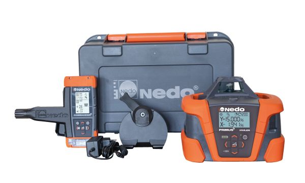 Ротаційний нівелір NEDO PRIMUS 3 HVA2N + COMMANDER 3 472160