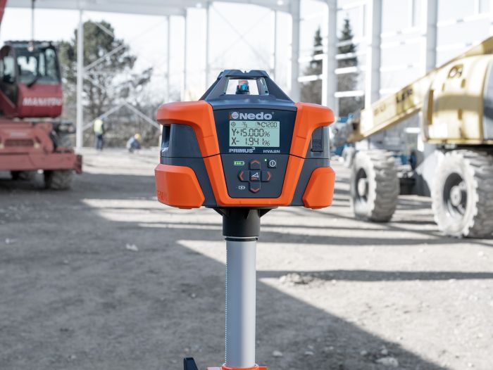 Ротаційний нівелір NEDO PRIMUS 3 HVA2N + COMMANDER 3 472160