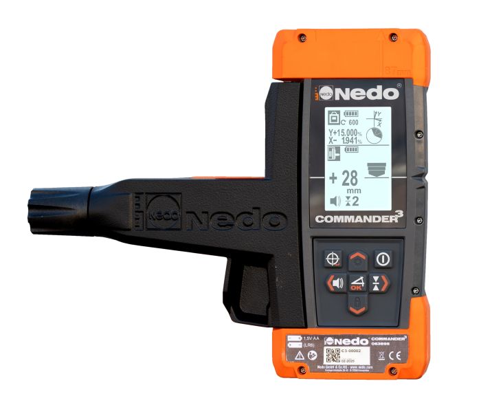 Ротаційний нівелір NEDO PRIMUS 3 HVA + COMMANDER 3 472120