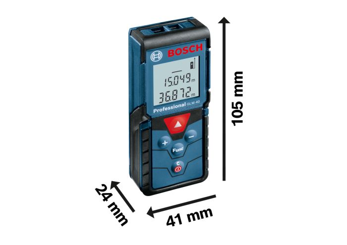 Лазерний далекомір BOSCH GLM 40 0 601 072 900