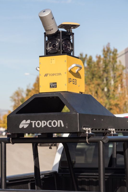 Система мобільного сканування Topcon IP-S3