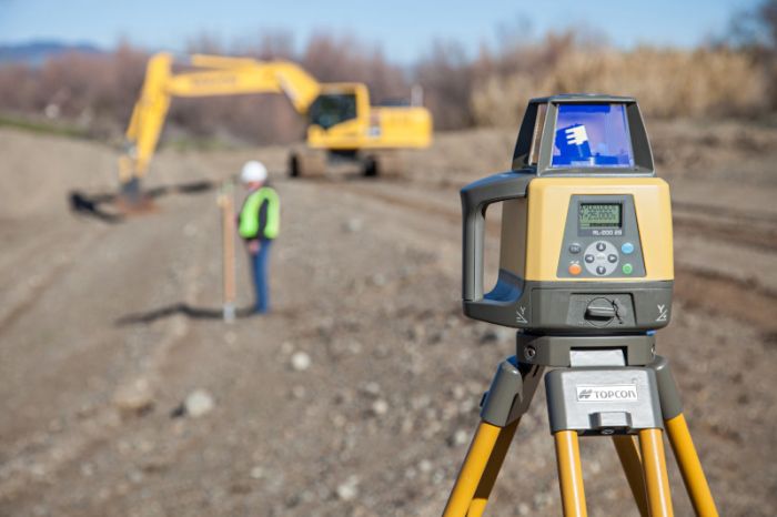 Ротаційний нівелір TOPCON RL-200 1S + LS-80L невидимий лазер