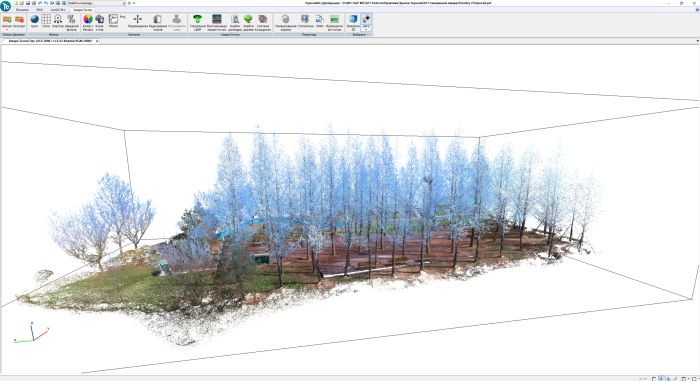 Topocad модуль Хмара точок