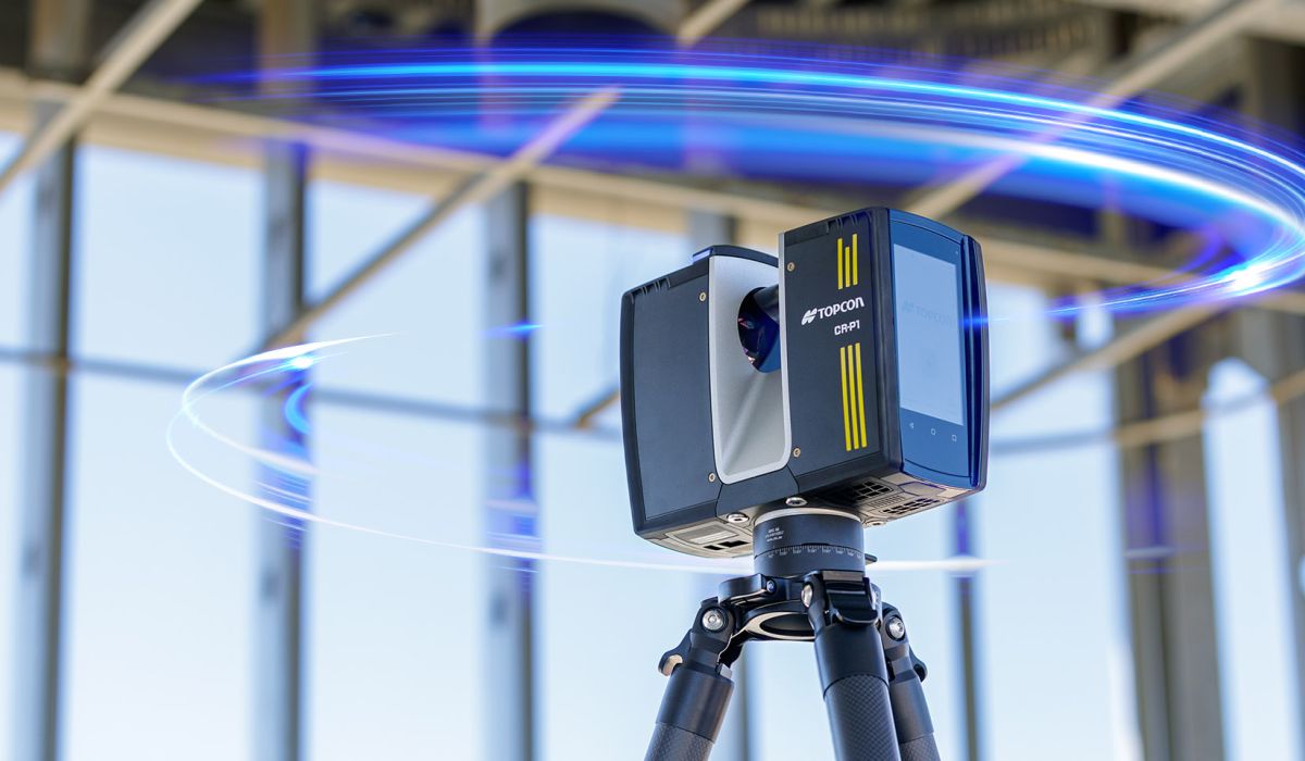 Компактний і легкий, Високопродуктивний сканер TOPCON CR-P1