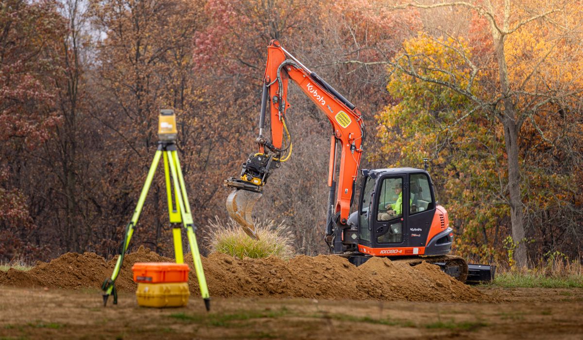 3D системи управління для будівельної техніки